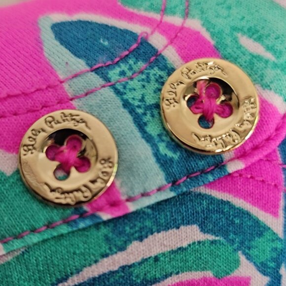 GIRL'S LILLY PULITZER MINI SOPHIE DRESS MANDEVILLA PINK LUCKY ELEPHANT PRINT - Picture 3 of 10